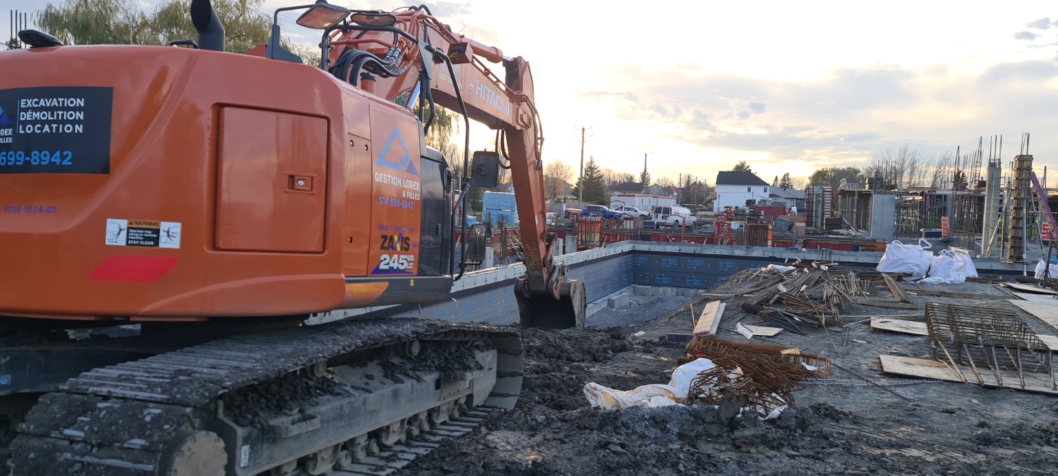 Excavation résidentielle